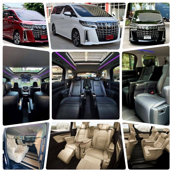 บริการเช่าเหมารถ Alphard